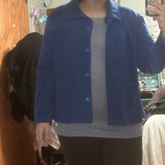 Soolinen Blue Button-Up Shirt - Picture 6 of 8